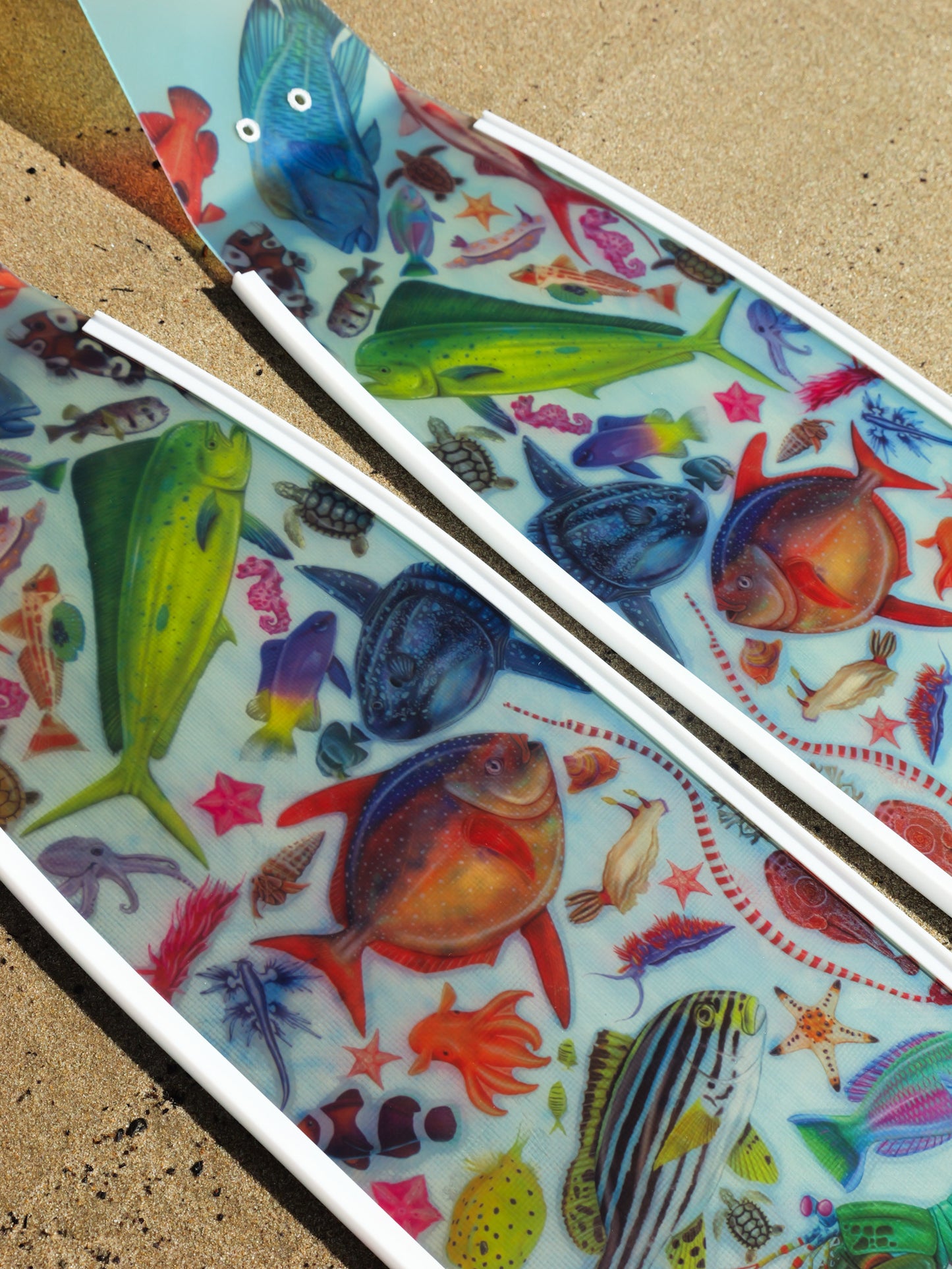 TROPICAL DREAM WHITE FREEDIVING FINS