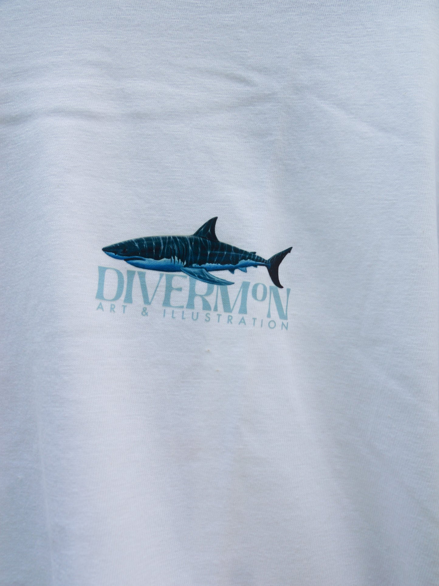 SHARKS WHITE UNISEX T-SHIRT