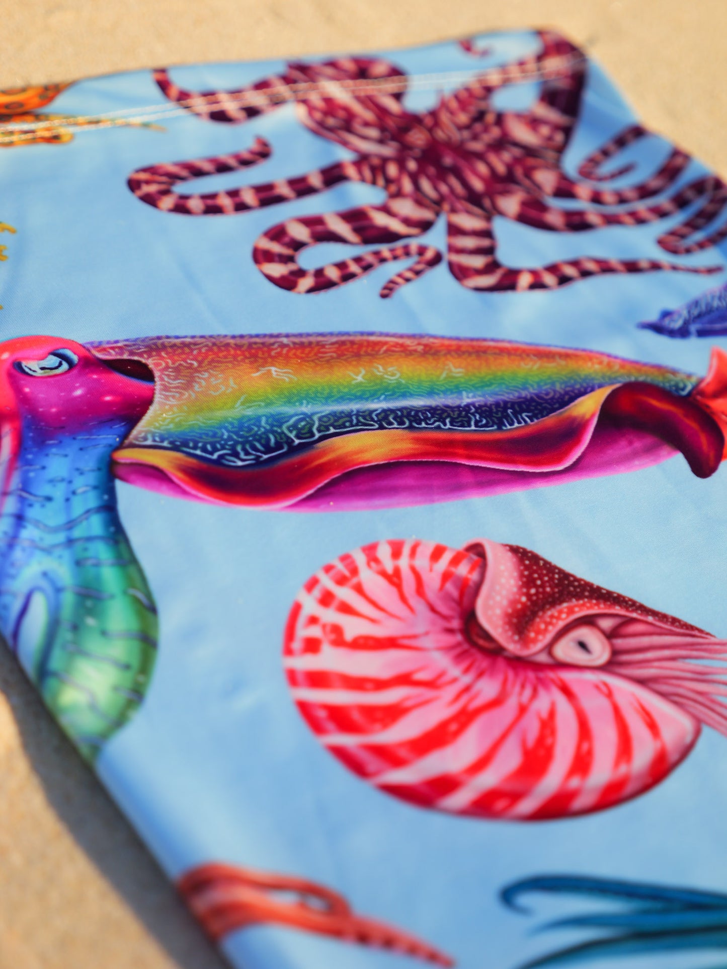 CEPHALOPOD BLUE UV GAITER HEADWEAR
