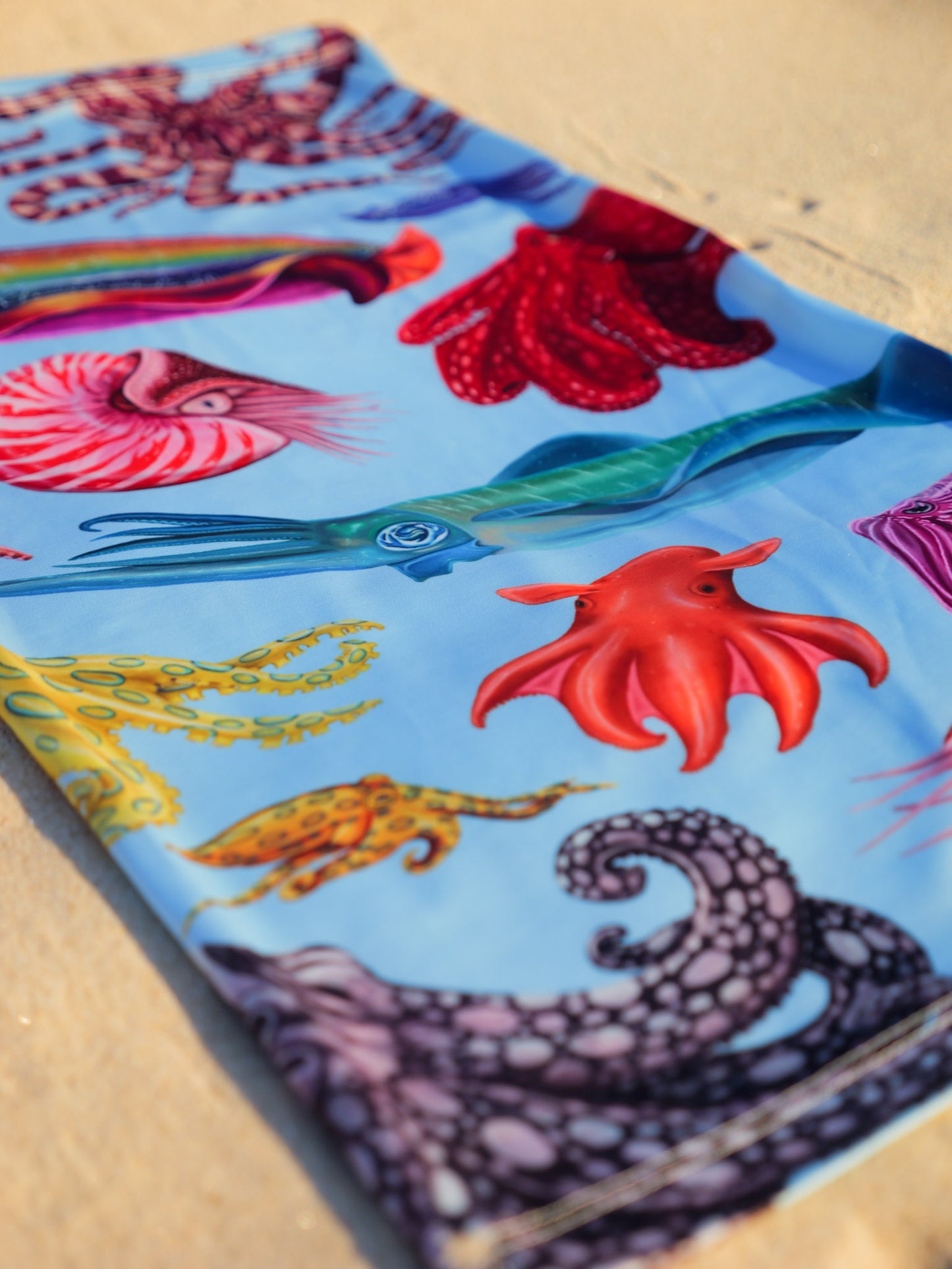 CEPHALOPOD BLUE UV GAITER HEADWEAR