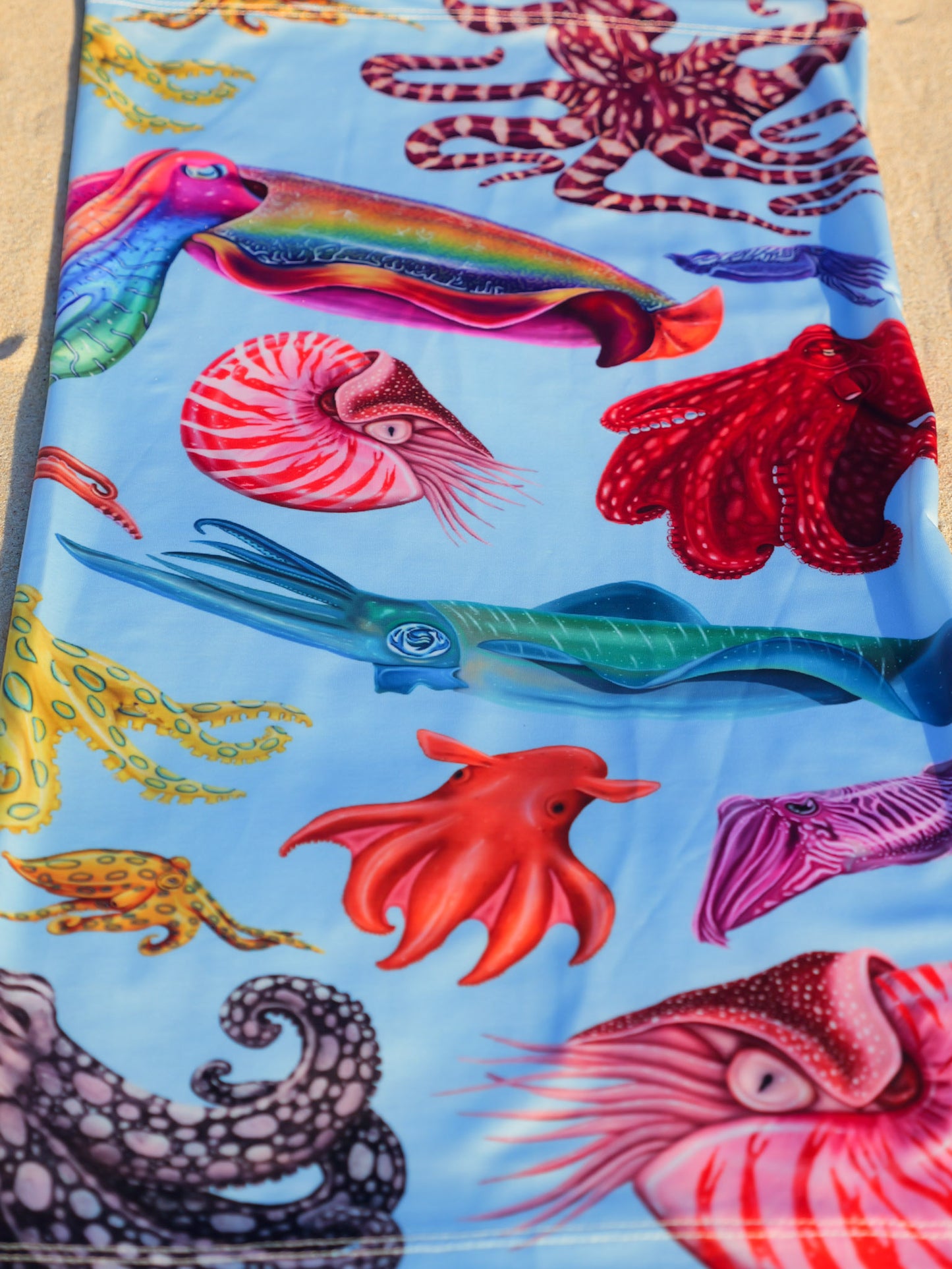 CEPHALOPOD BLUE UV GAITER HEADWEAR