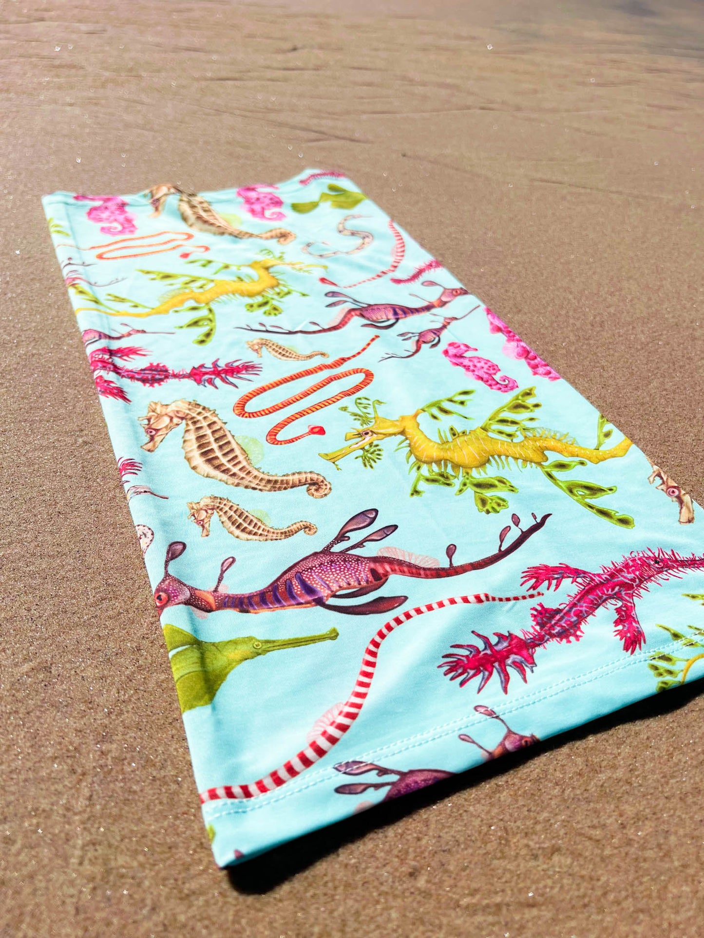 SEAHORSE GREEN GAITER