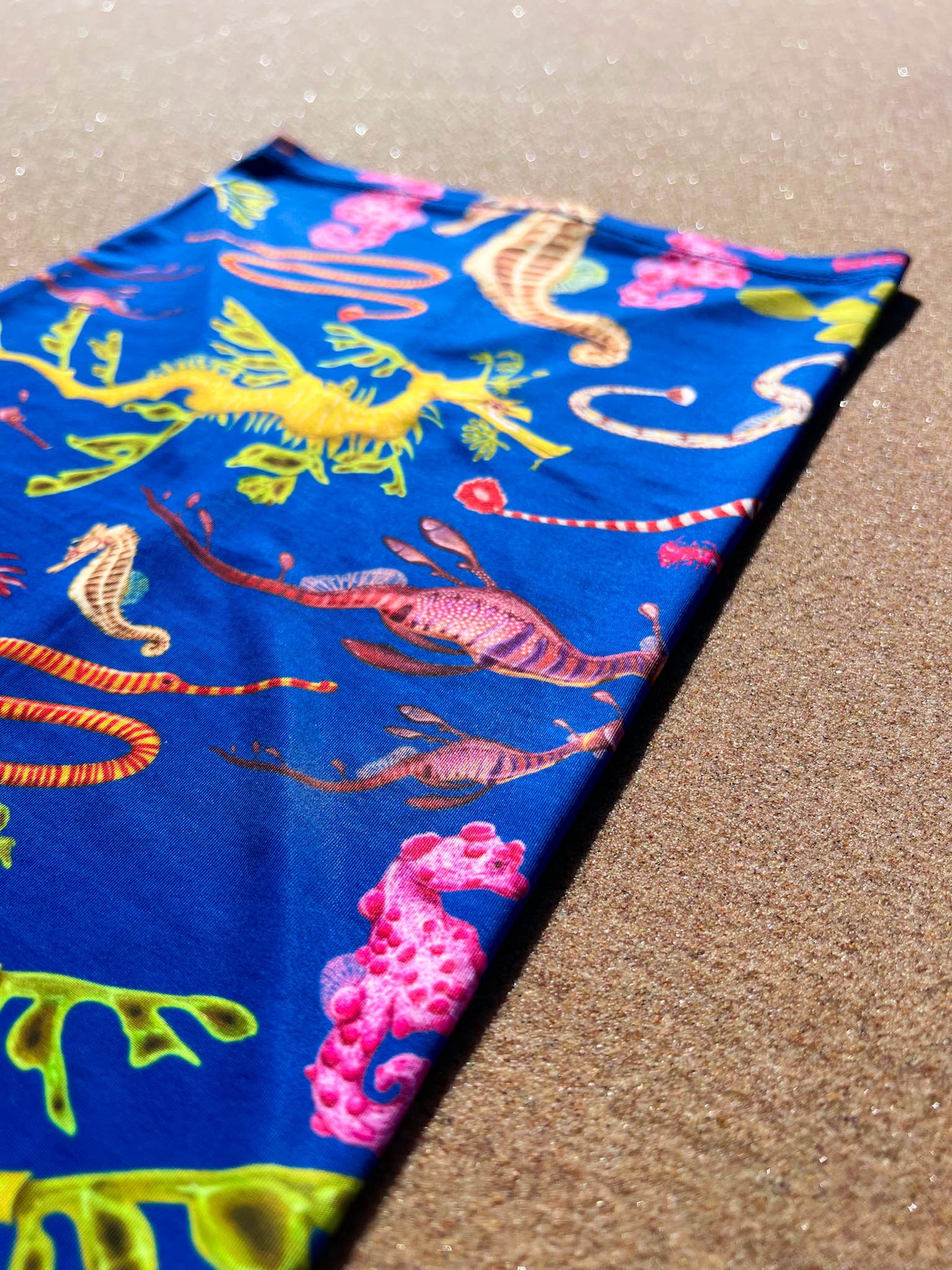 SEAHORSE DARK BLUE GAITER