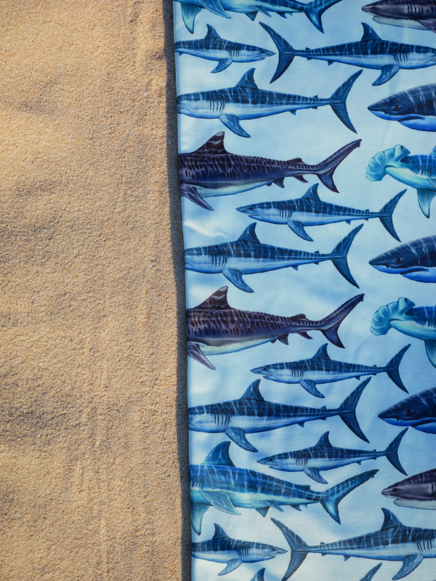 SHARKS BLUE UV GAITER HEADWEAR