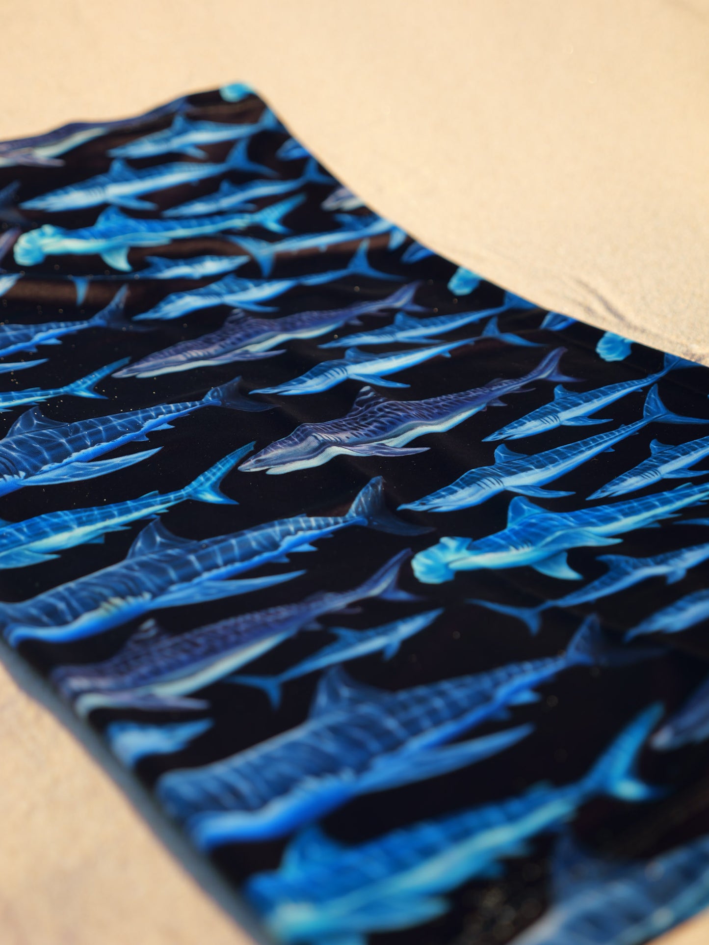 SHARKS BLACK UV GAITER HEADWEAR