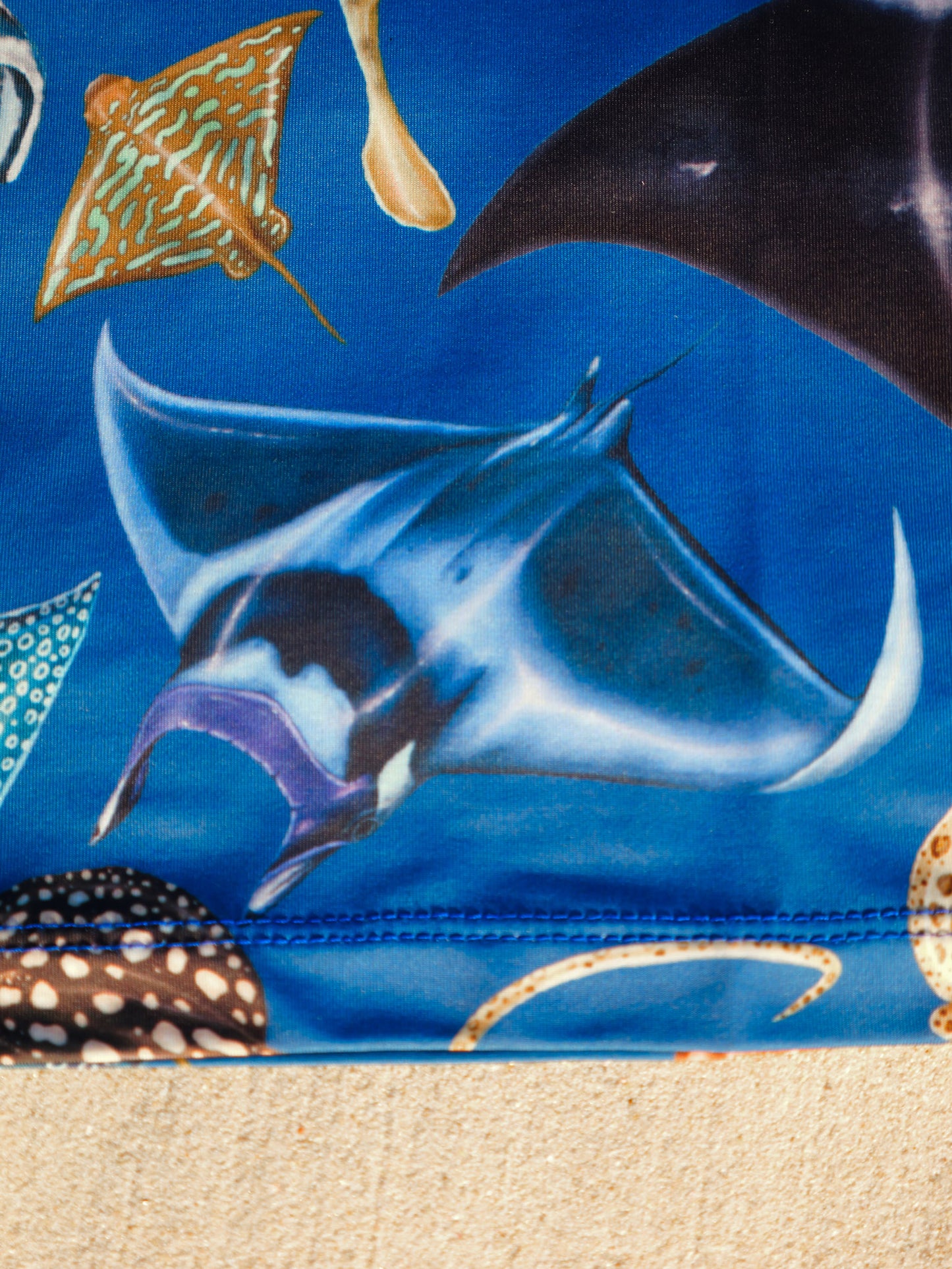 RAYS DARK BLUE UV GAITER HEADWEAR