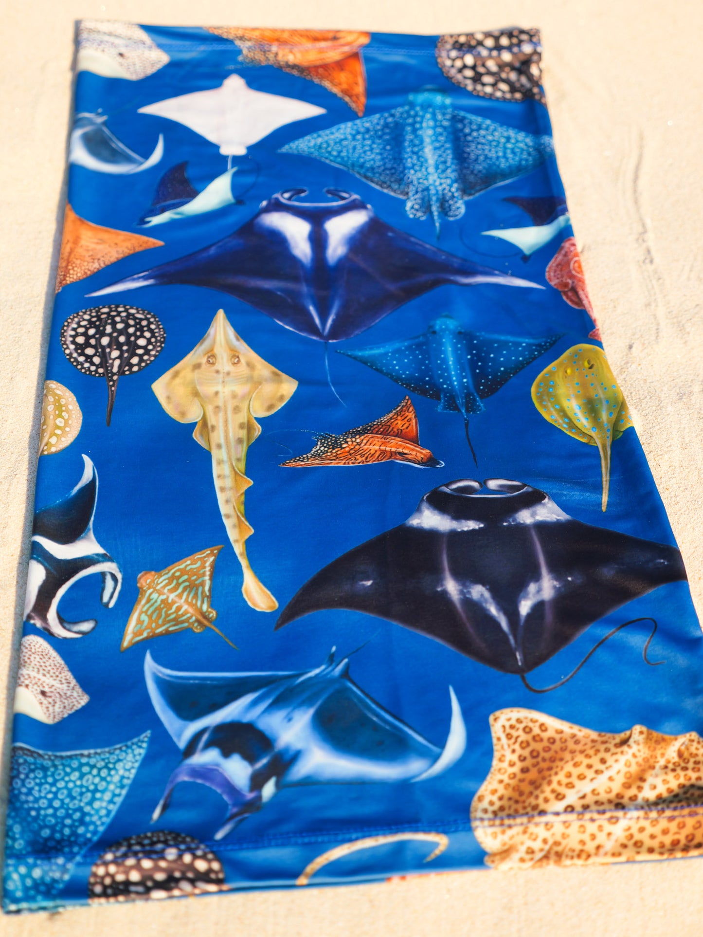 RAYS DARK BLUE UV GAITER HEADWEAR