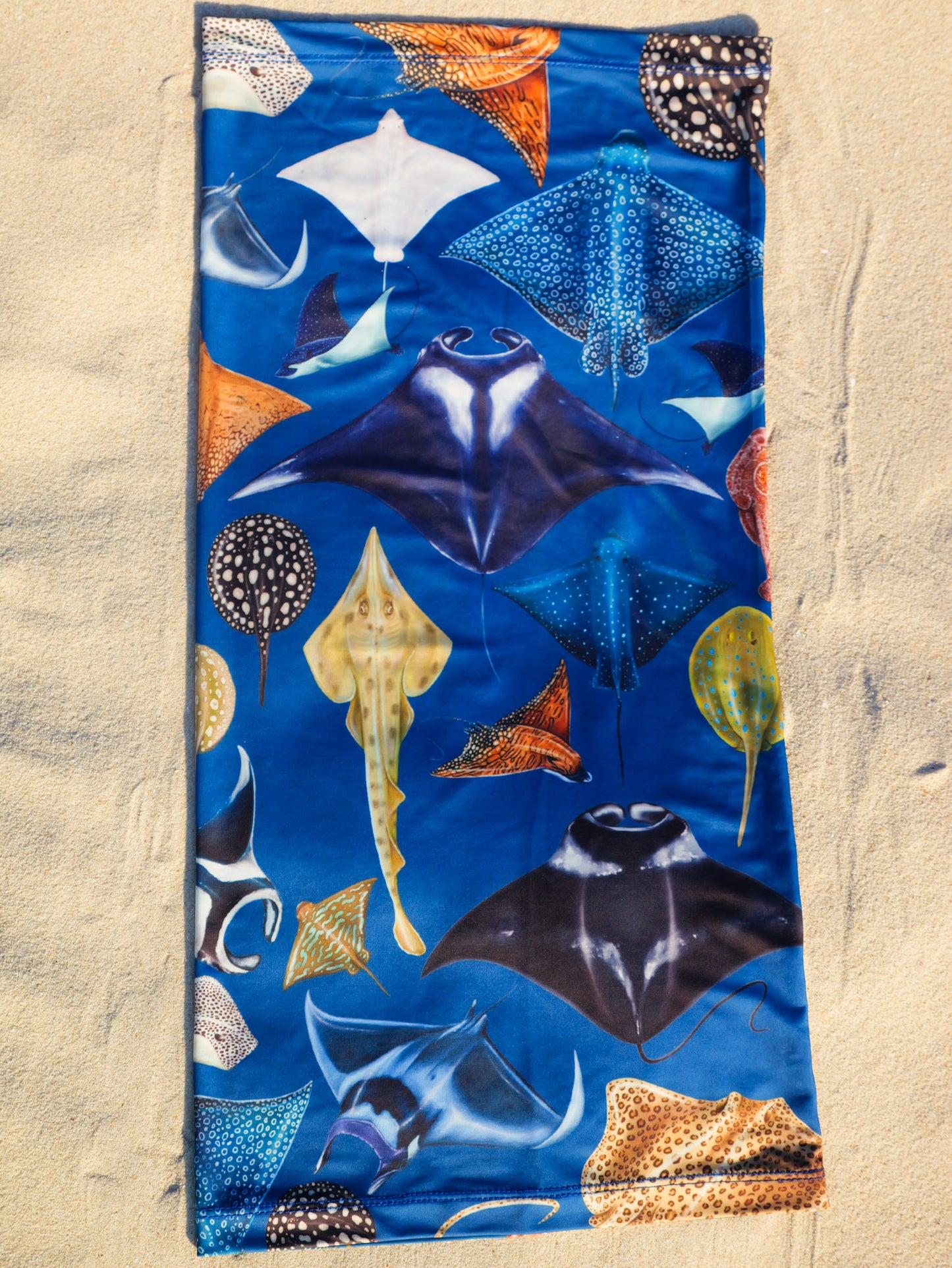 RAYS DARK BLUE UV GAITER HEADWEAR
