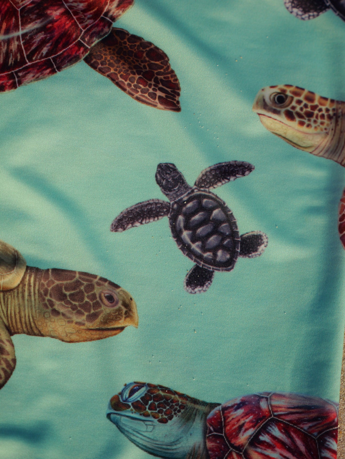BIG TURTLES GREEN UV GAITER HEADWEAR