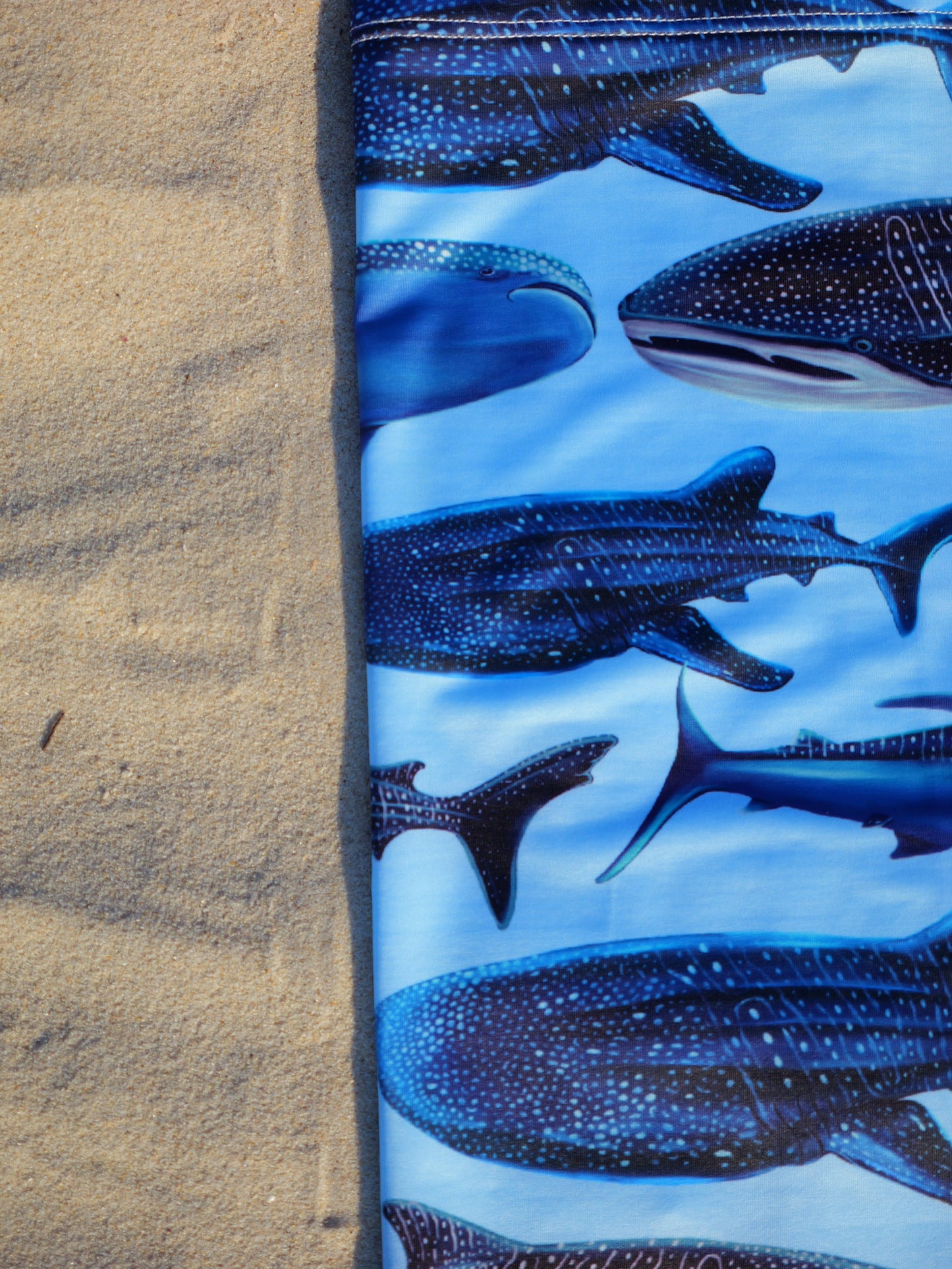 WHALE SHARK BLUE UV GAITER HEADWEAR