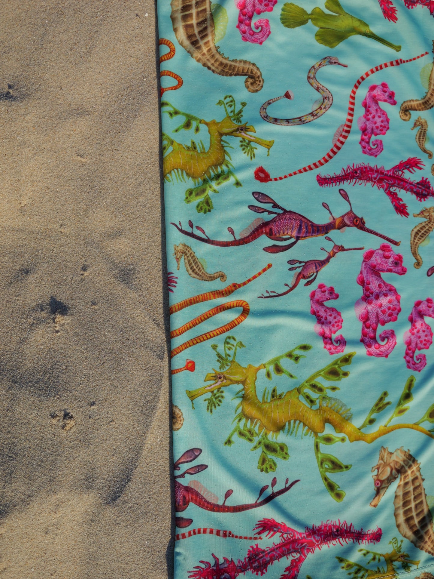 SEAHORSE GREEN UV GAITER HEADWEAR