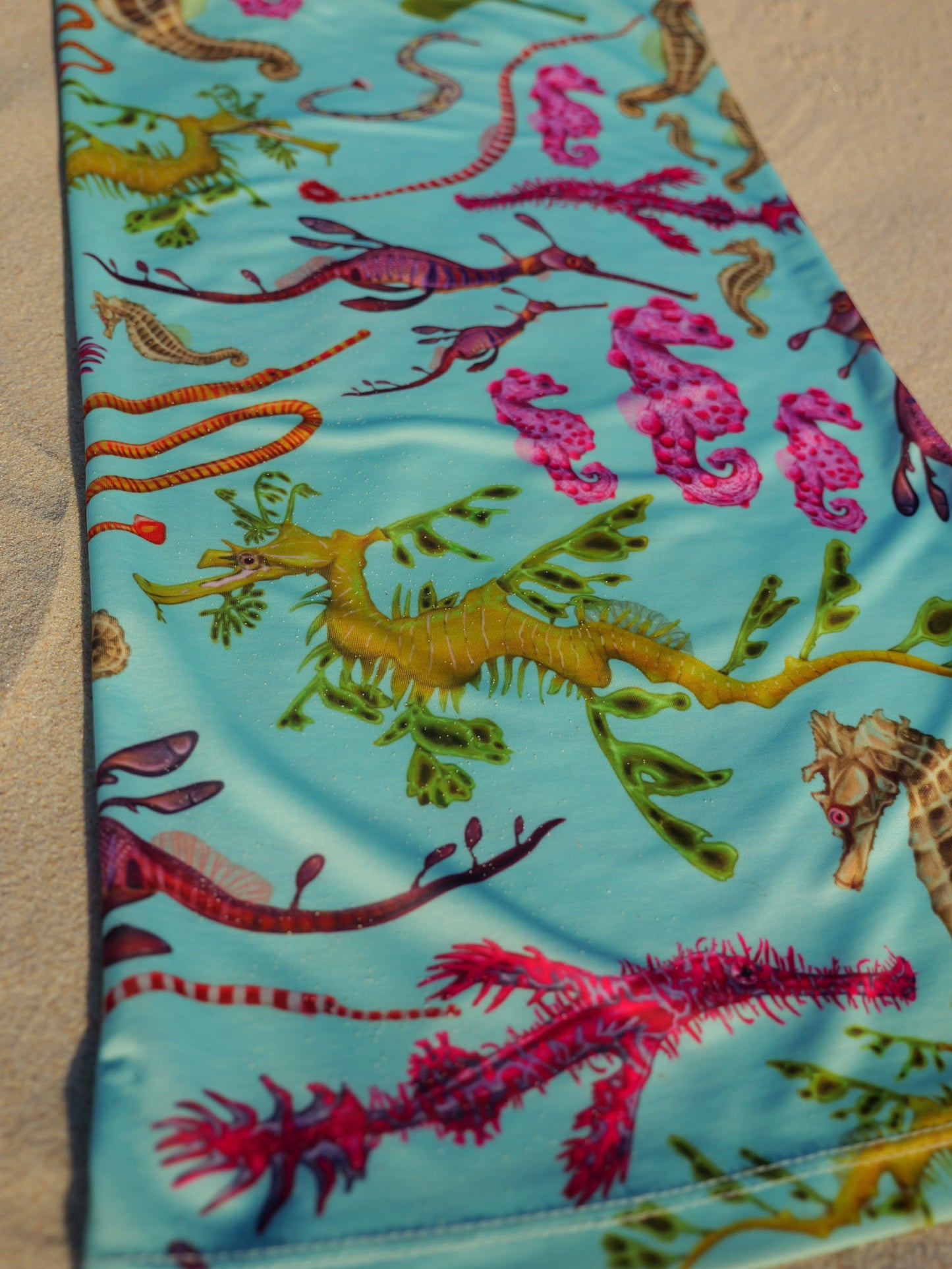 SEAHORSE GREEN UV GAITER HEADWEAR